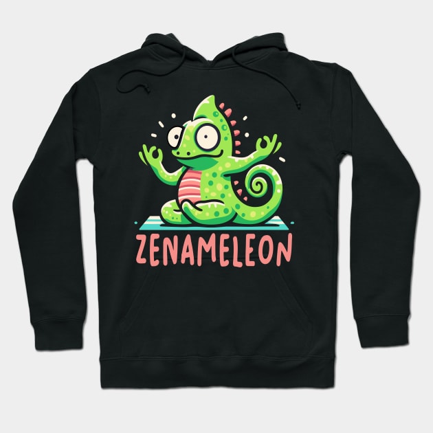 Chameleon Lover Hoodie by Outrageous Flavors